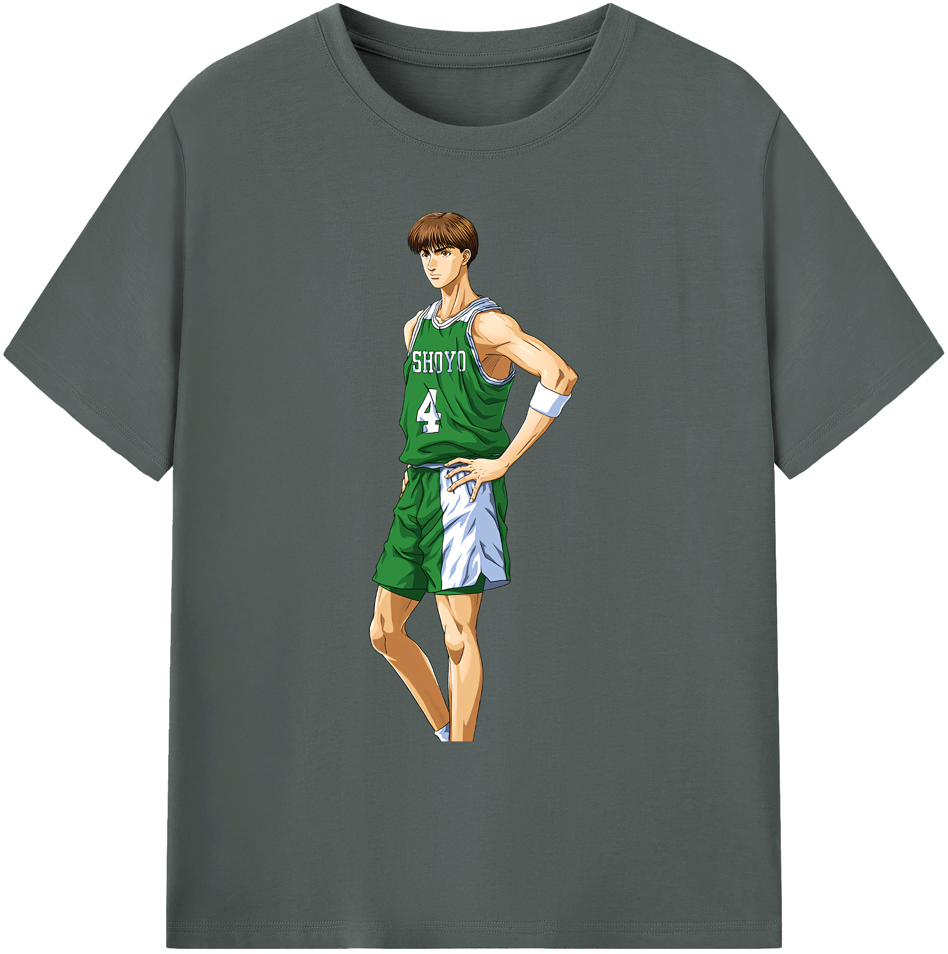（画像用） SLAM DUNK／スラムダンク 綿100％ メンズ半袖Tシャツ｜肌触りやわらか＆通気性
